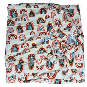 Posh Peanut Rainbow Swaddle and Headband Set
